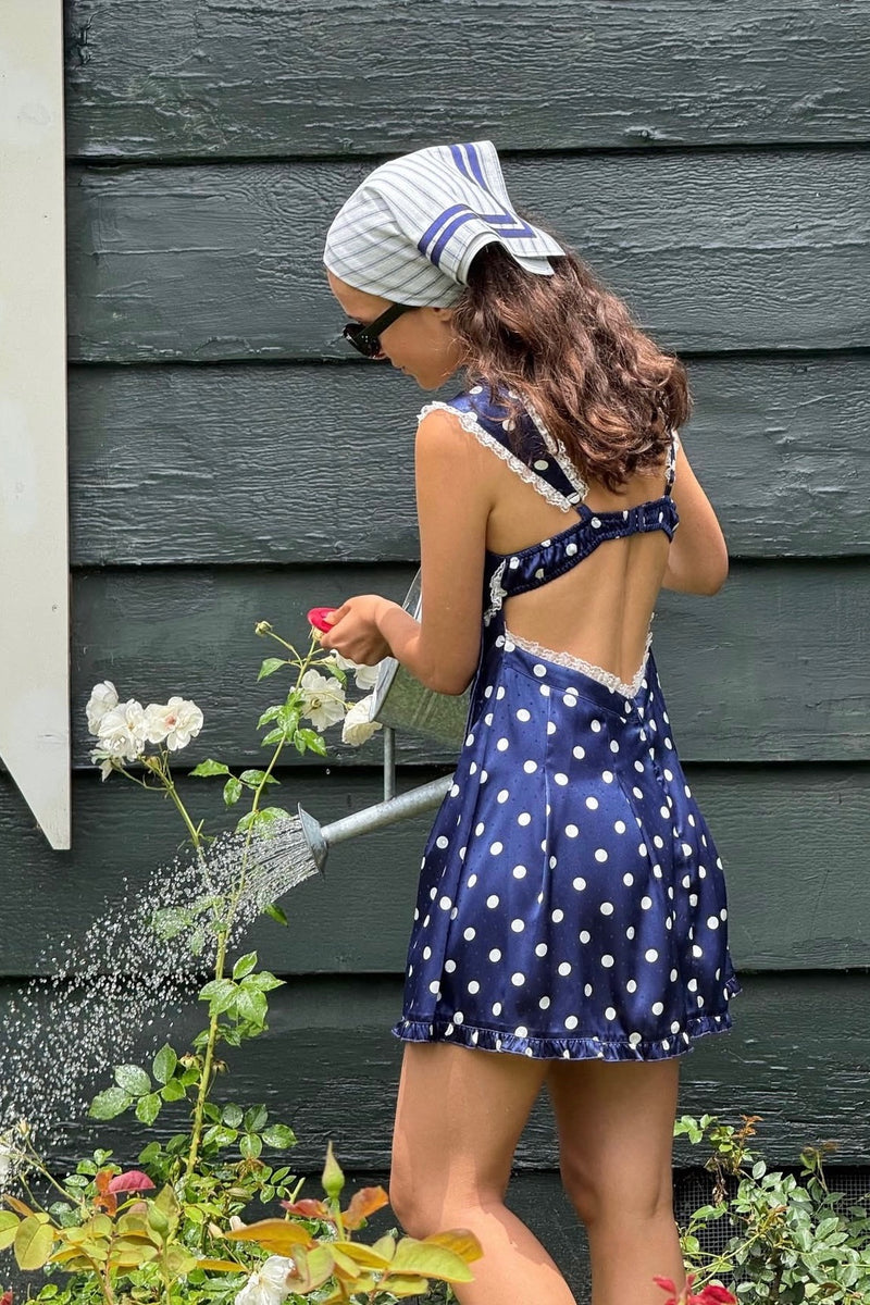 Holland Mini Dress ~ Navy