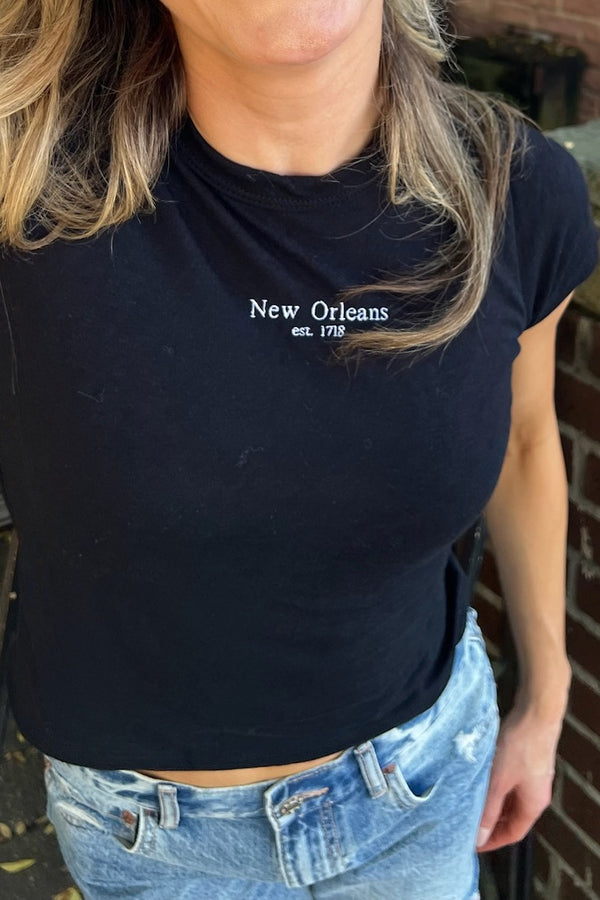 It's the Little Things Petite Tee ~ New Orleans