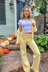 Dawson Knit Fold Over Pant ~ Vanila Sugar