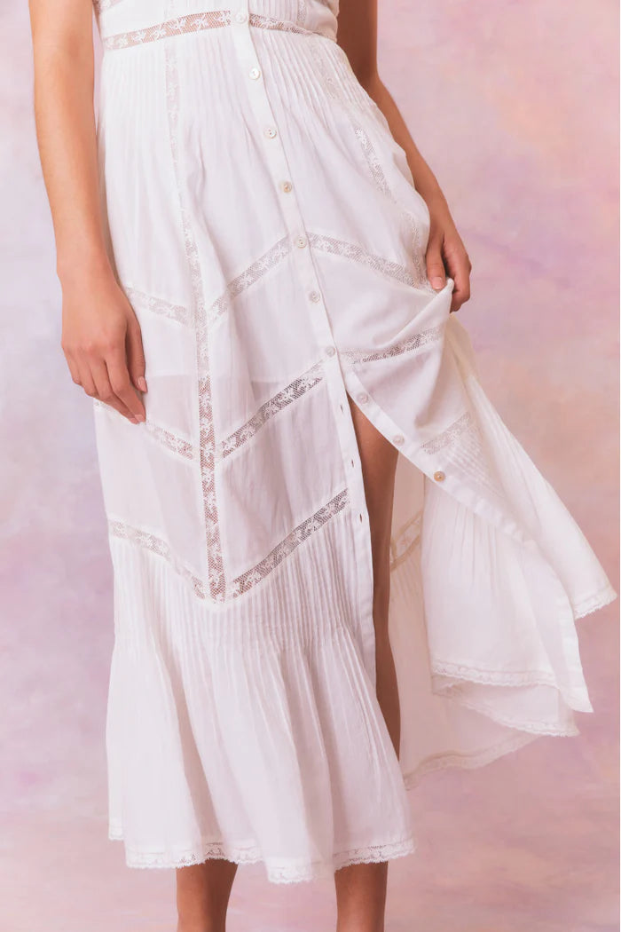 Esilda Dress ~ True White