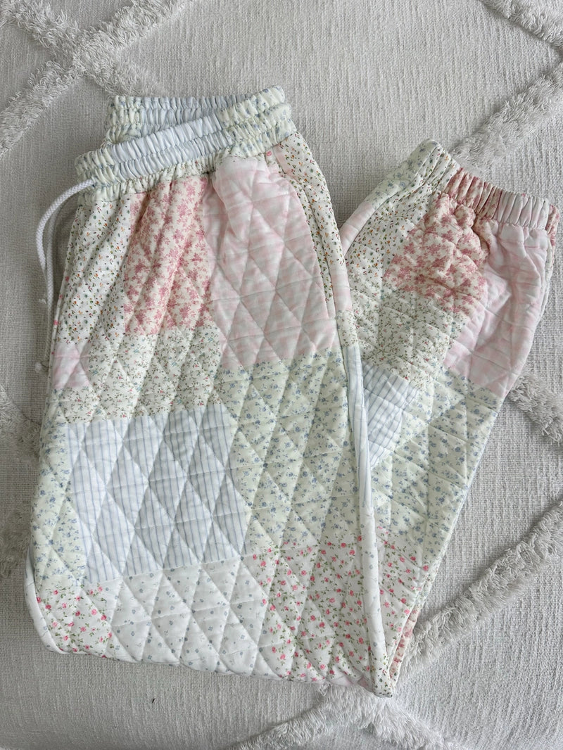 Quilted Cutie Pastel Joggers