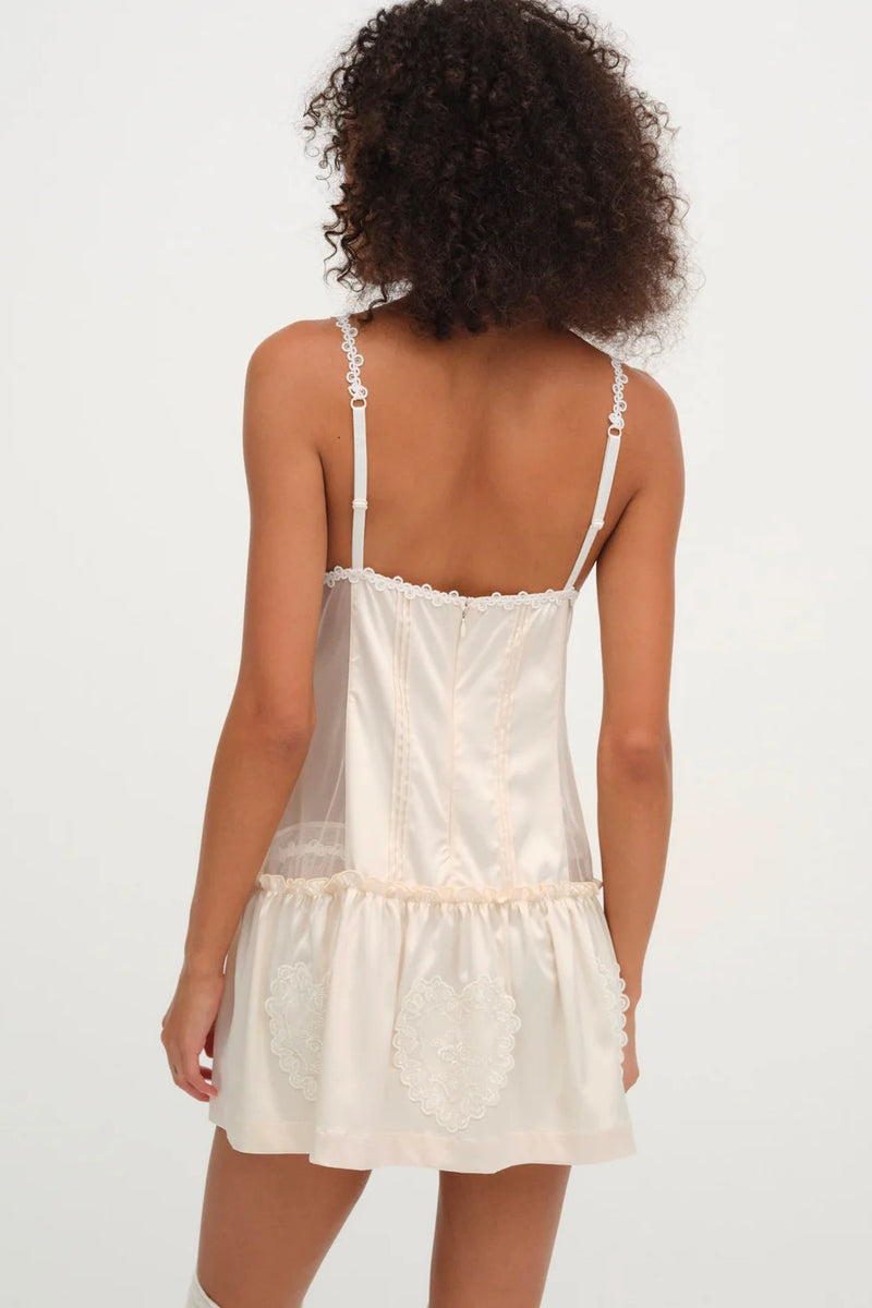 Vintage Embroidery Slip