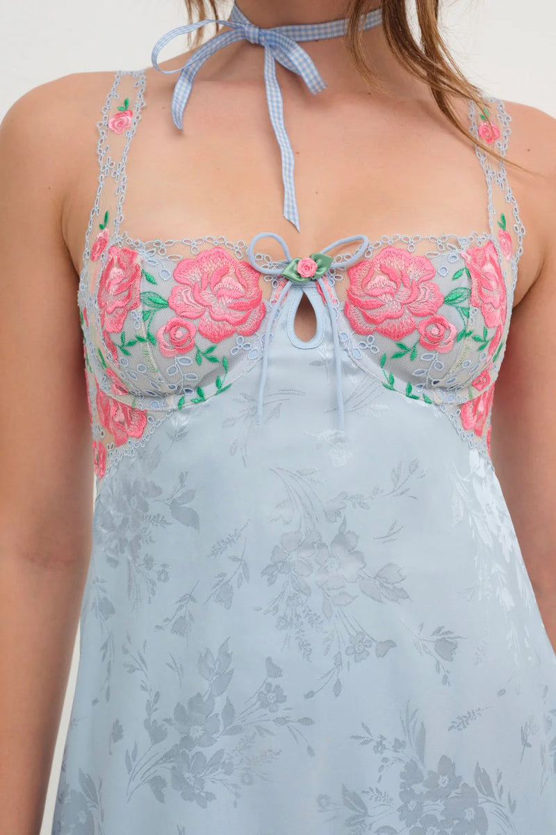 Vintage Rose Eyelet Slip