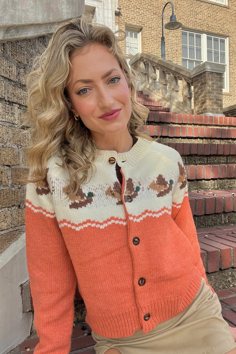Ducks in a Row Cardigan