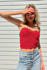 Sweet As Can Be Crochet Top