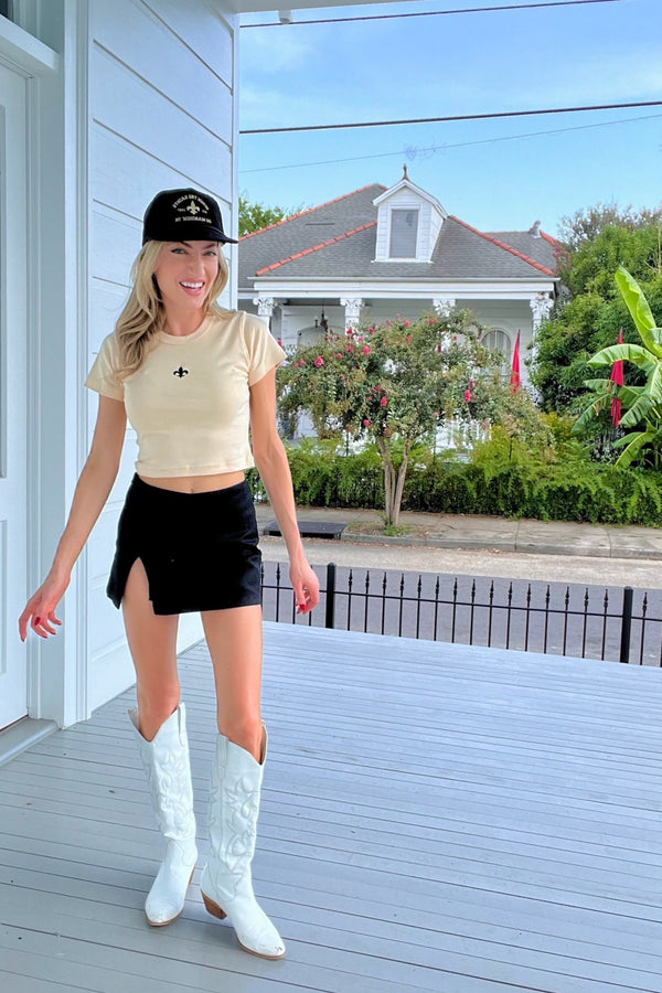 Front Runner Denim Mini Skort