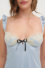 Sweetheart Satin Slip Dress