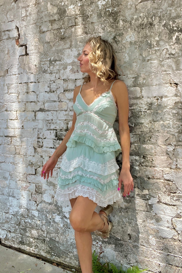 Serevina Skirt ~ Eau De Nil