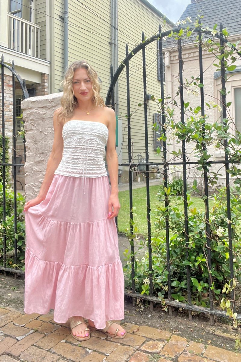 Ebbs & Flows Strapless Top