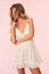 Alonna Dress ~ White