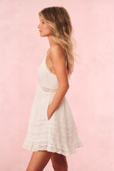 Alonna Dress ~ White