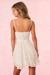 Alonna Dress ~ White