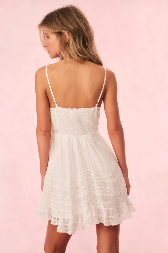 Alonna Dress ~ White