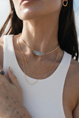 Alii Layer Necklace ~ Gold Filled