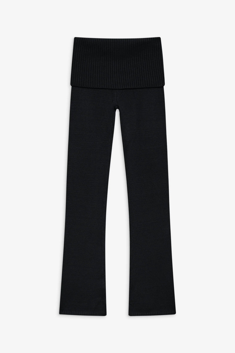 Aimee Knit Pants ~ Black