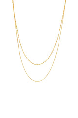 Alii Layer Necklace ~ Gold Filled