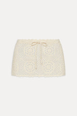 Arlo Crochet Mini Skirt ~ Bunny