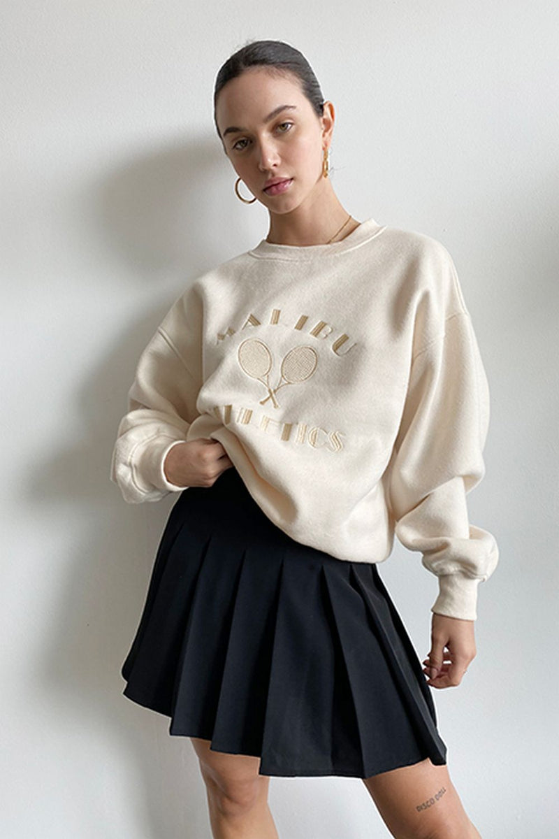 Join The Club Malibu Pullover ~ Cream
