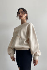 Join The Club Malibu Pullover ~ Cream
