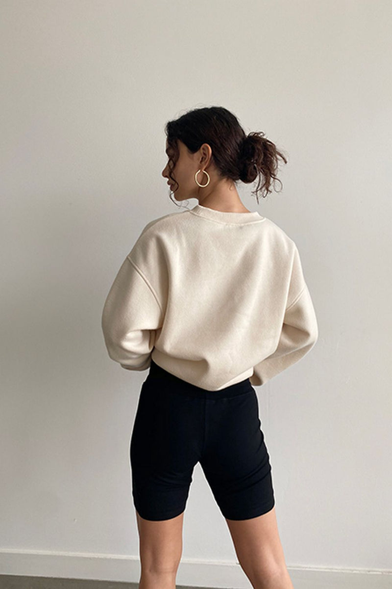 Join The Club Malibu Pullover ~ Cream