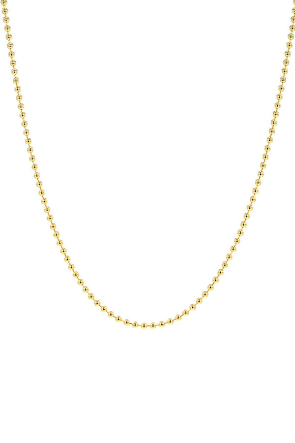 Bead Chain ~ Gold Overlay