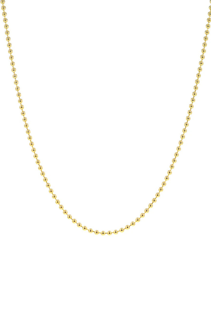 Bead Chain ~ Gold Overlay