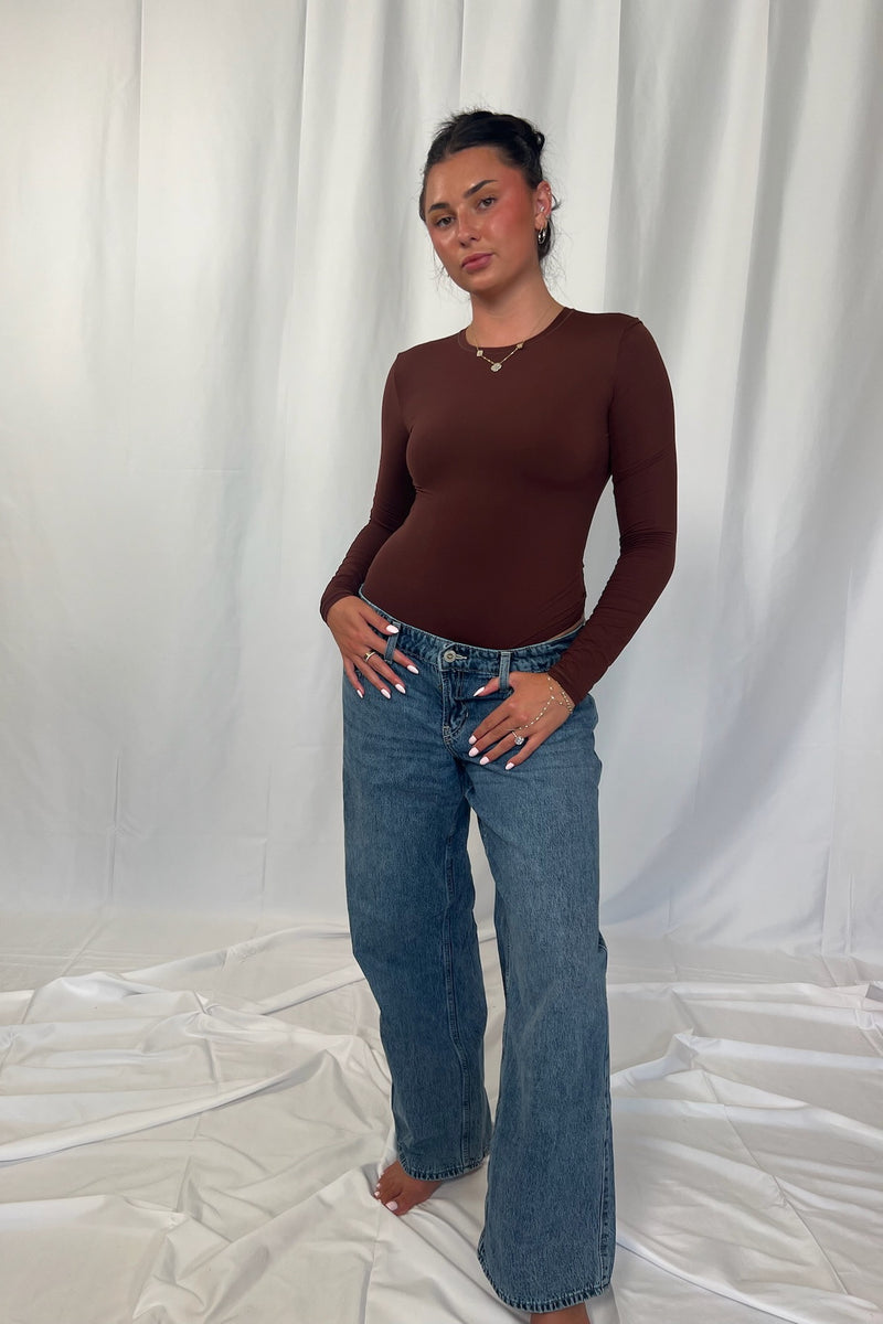 Butter me Up Long Sleeve Bodysuit