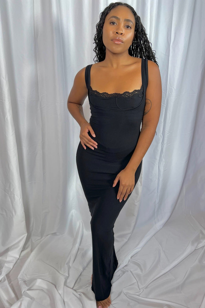 My Go-To Lace Slip Dress