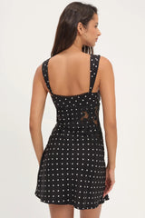 Claudia Mini Dress ~ Black