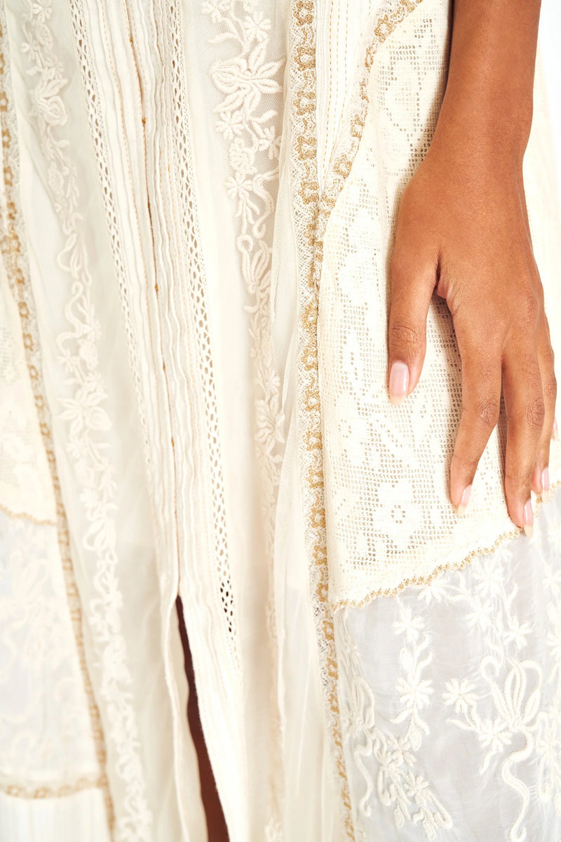 Saskia Dress ~ Cream