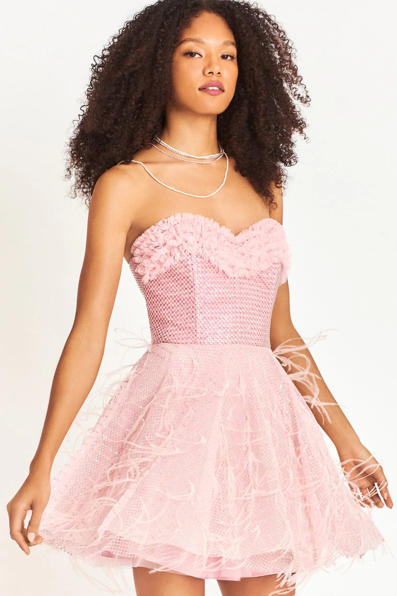 Marvella Dress ~ Sweetheart Pink