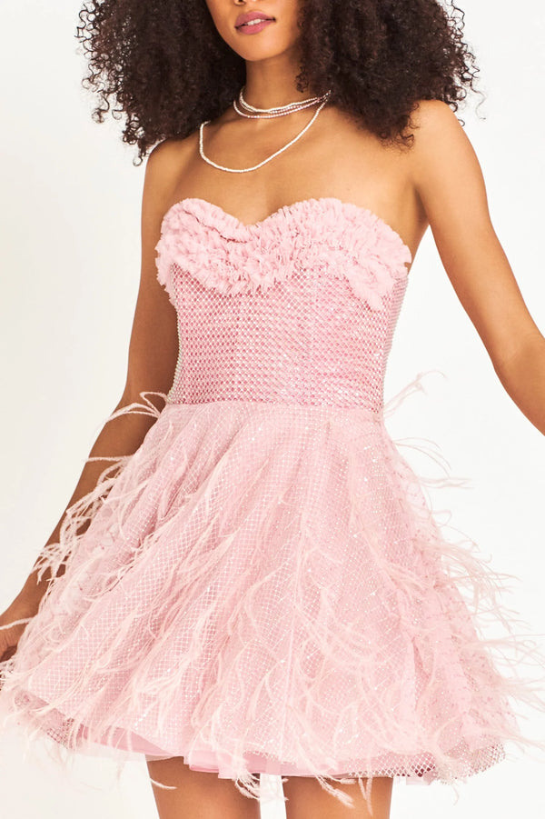 Marvella Dress ~ Sweetheart Pink