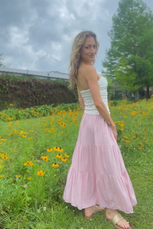 Maxed Out Tiered Skirt