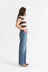 Keeper Low Rise Straight Jean ~ Heartbeat Vintage