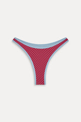 Dove Polka Dot Bikini Bottom ~ Tuscany