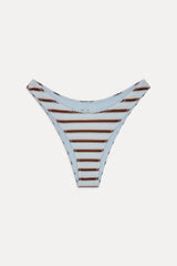 Dove Striped Bikini Bottom ~ Verona Stripe