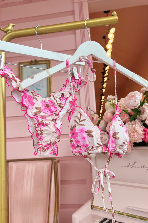 Pretty in Pink Bikini Bottom