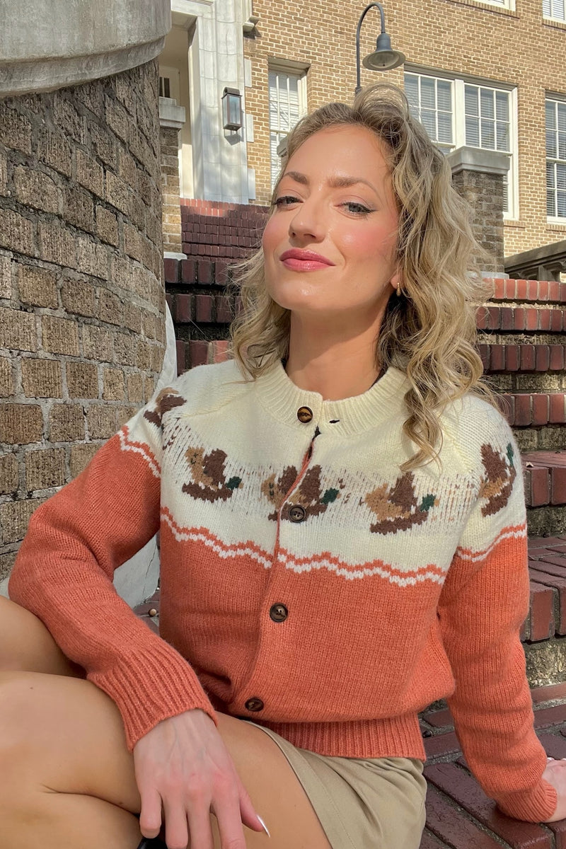 Ducks in a Row Cardigan