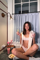 Butter Me Up Lace Thong ~ Biscotti