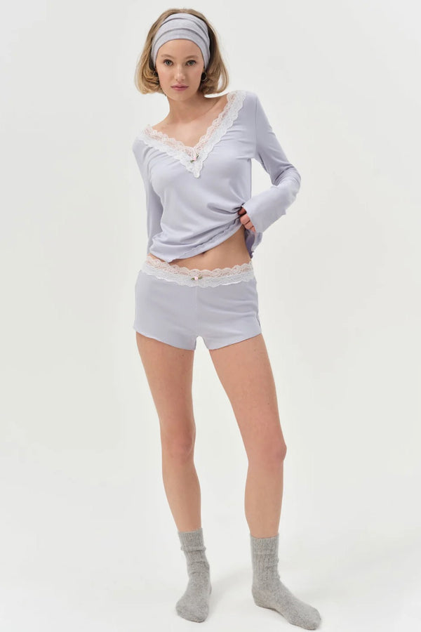 Eisley Knit Top ~ Blue