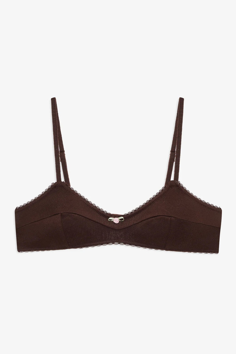 Elliana Bralette ~ Chocolate