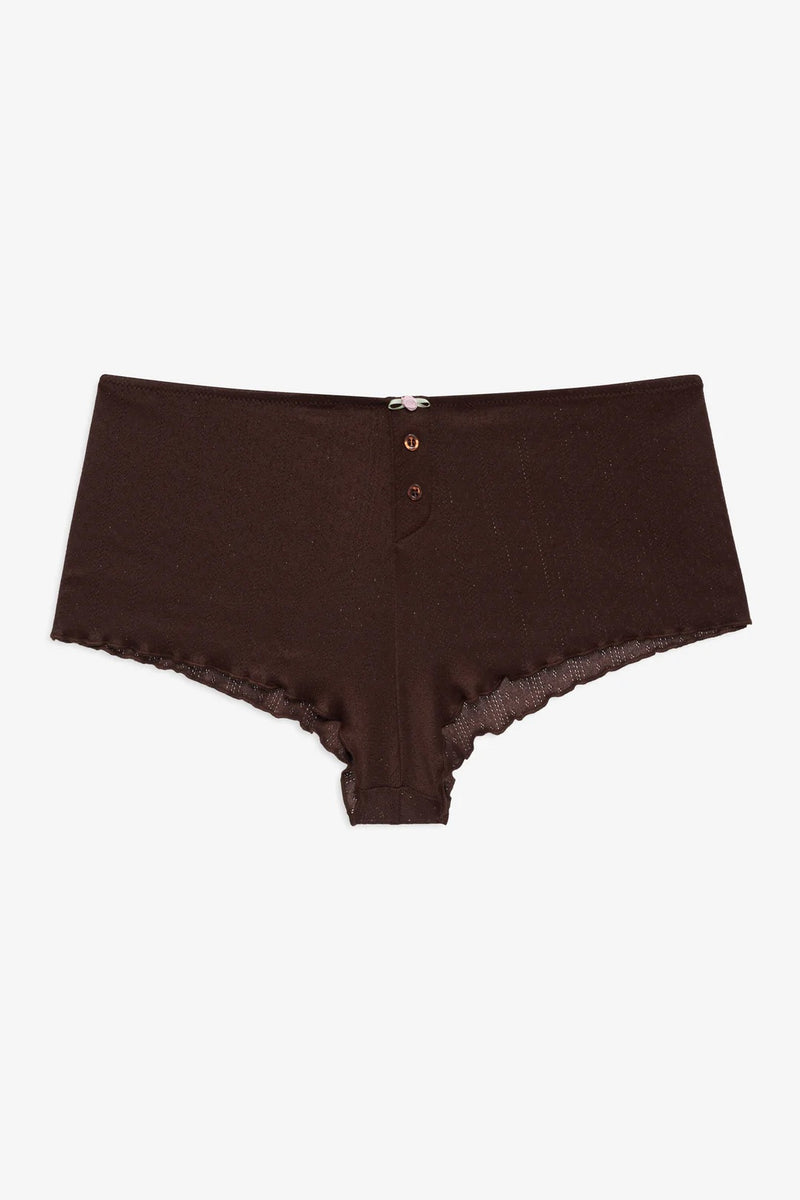 Elliana Sleep Short ~ Chocolate