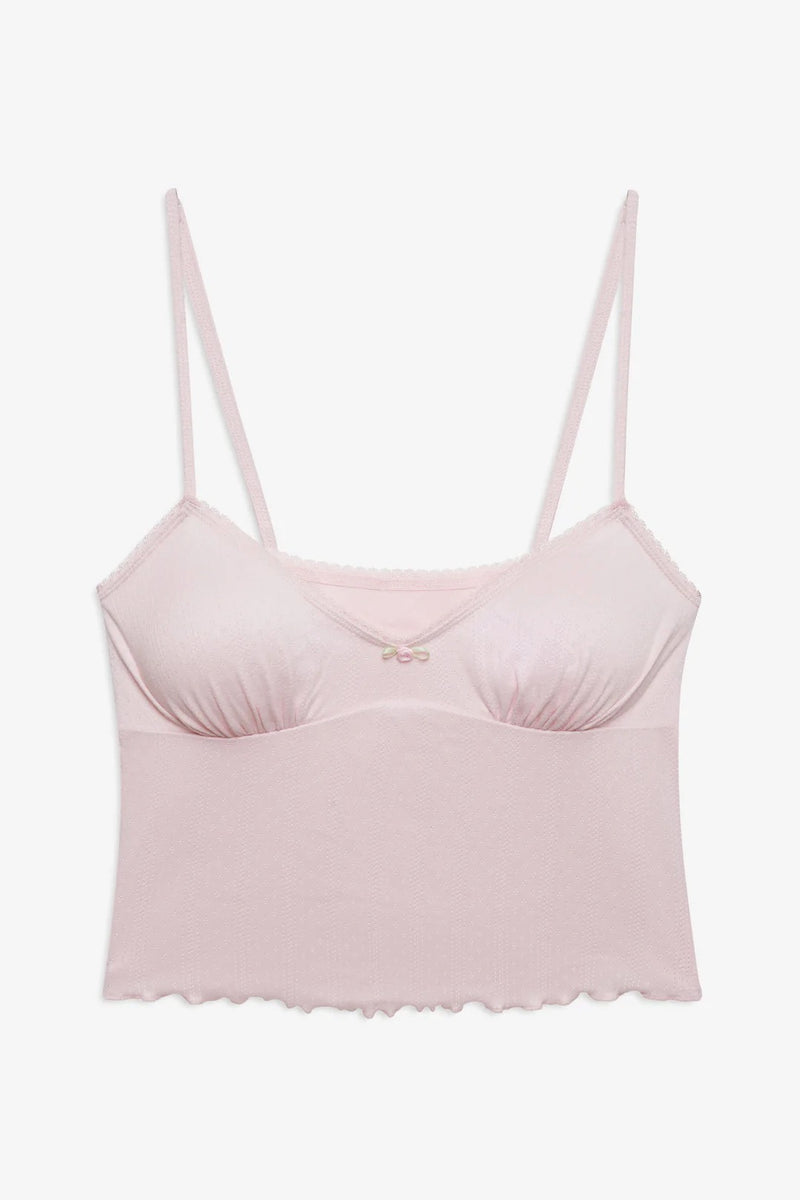 Elliana Sleep Top ~ Dusty Pink