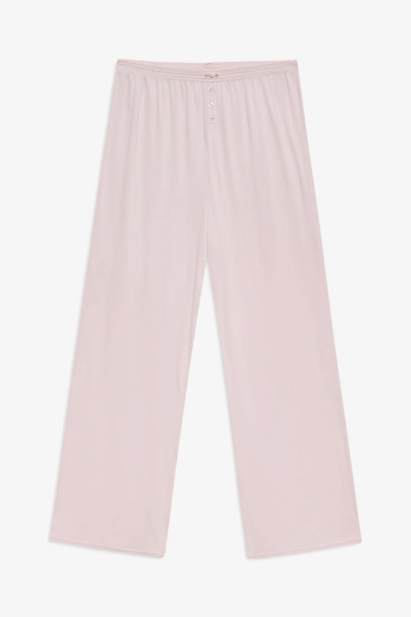 Elliana Wide Leg Pant ~ Dusty Pink