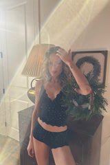 Butter Me Up Lace Cami ~ Midnight Floral