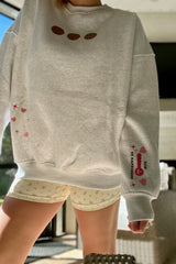 Fresh Baked Cookies Embroidered Sweatshirt