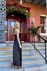 Dance Into the Night Maxi Slip Dress