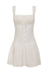 Christa Ruffle Mini Dress ~ Sunrose