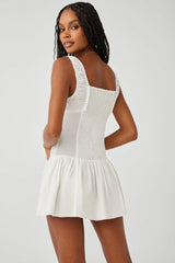 Christa Ruffle Mini Dress ~ Sunrose