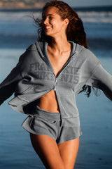 Weekend Thermal Hoodie ~ Shadow Blue